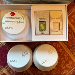 3x Pura Smart Home Fragrance Device Set EUC